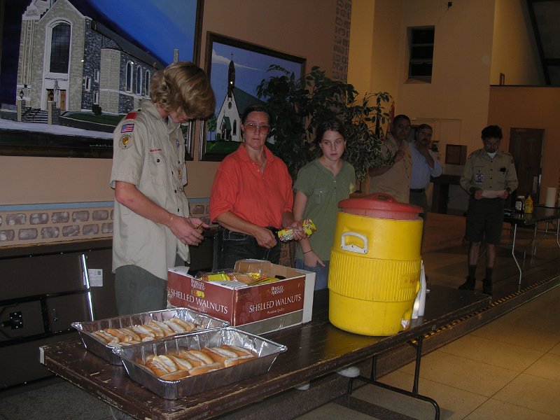 Hot dog dinner-Ricket's Glen camping trip 001.jpg